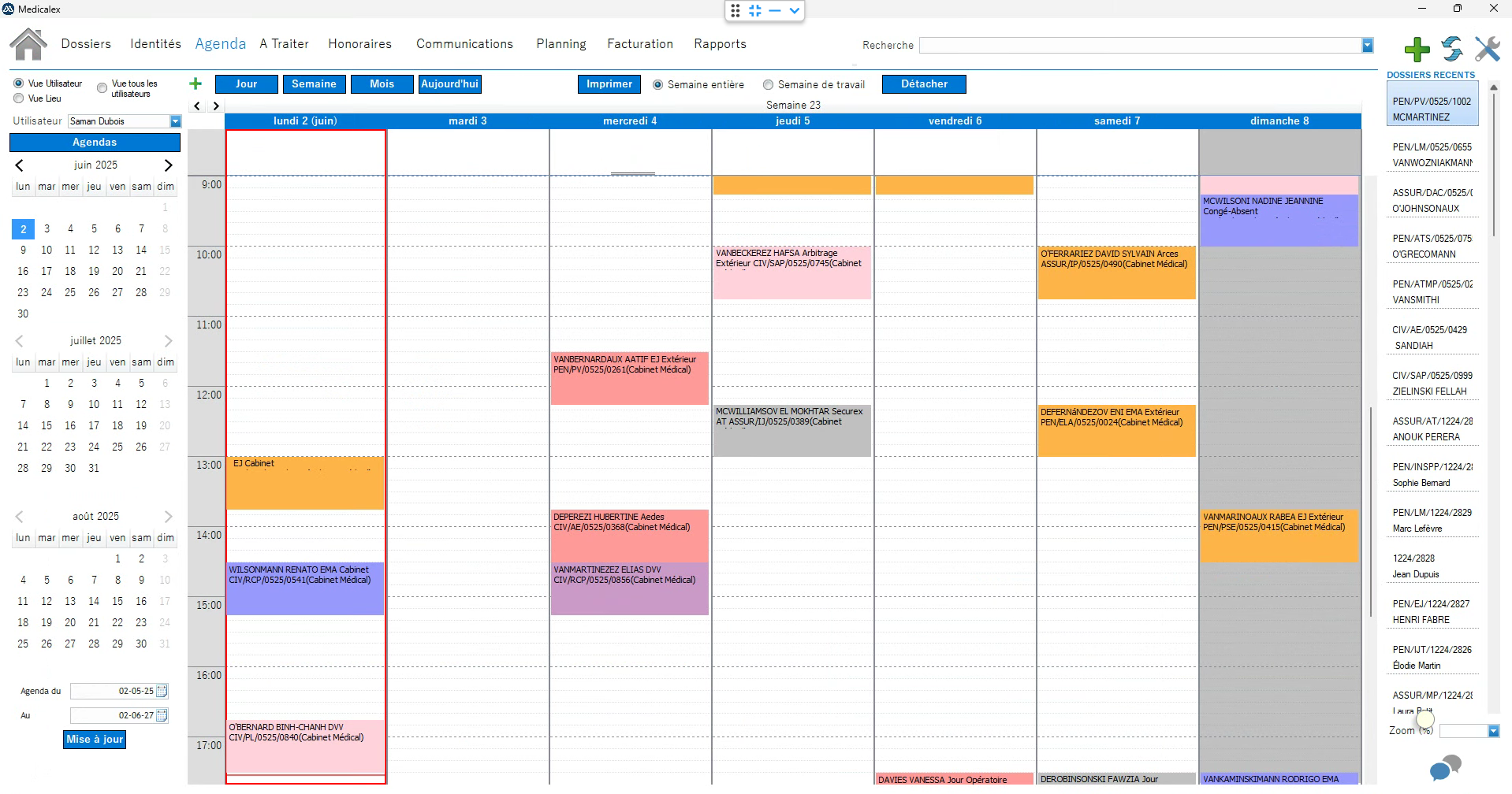 MX agenda
